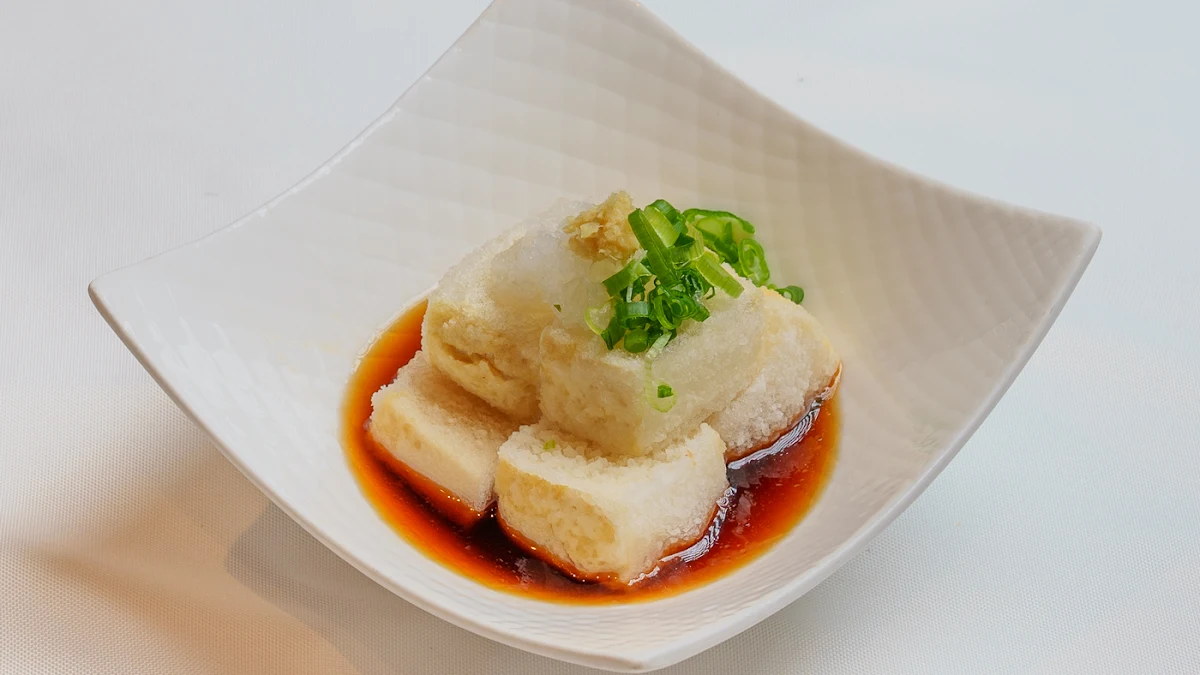 agedashi tofu 揚げ出し豆腐